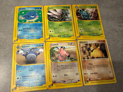 Pokémon 6 kortin setti – Skyridge, Aquapolis, Expedition