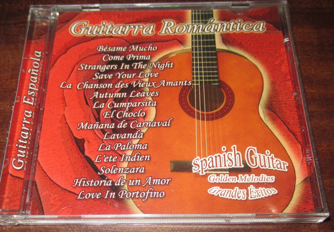 Guitarra Romantica Spanish Guitar cd-levy
