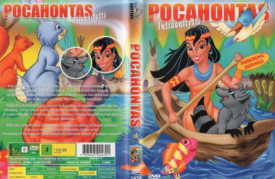 pocahontas-intiaanityttö (35 498) k -FI- suomik. DVD