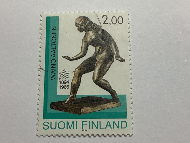 1238/ 1994 Wäinö Aaltonen o leimattu
