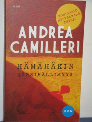 Andrea Camilleri : HÄMÄHÄKIN KÄRSIVÄLLISYYS
