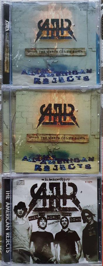 ALL AMERICAN REJECTS - Cdeitä (Aasia painoksia)  10e/kpl