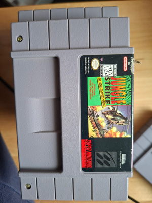 SNES Jungle Strike USA