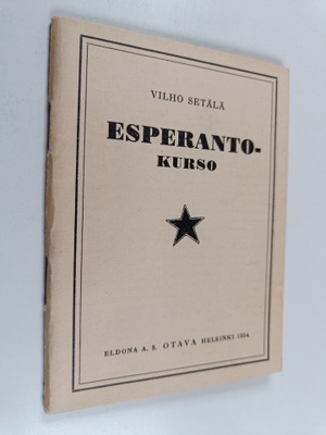 Vilho Setälä : Esperanto-kurso : finna