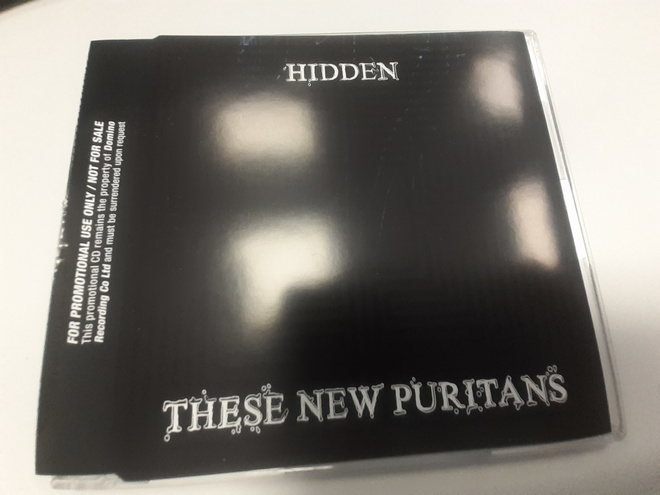 These New Puritans - Hidden (CD) NEAR MINT!! Promo