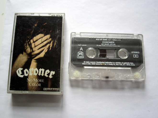 CORONER No More Color C-KASETTI 1989