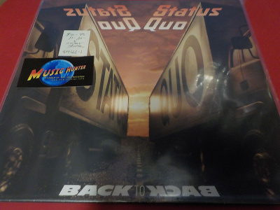 STATUS QUO - BACK TO BACK M-/M- LP