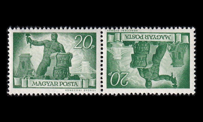 Unkari 822tb ** Jälleenrakentaminen 20 P tb (1945)