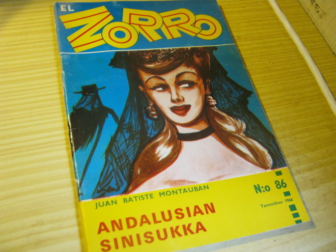 El Zorro no 86 Andalusian sinisukka