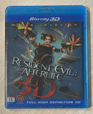 Resident Evil: Afterlife (2010) Blu-ray 3D + 2D (UUSI)