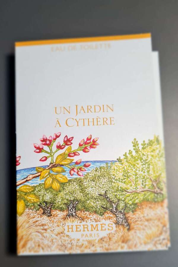 Hajuvesinäyte Hermes Un Jardin a Cythere
