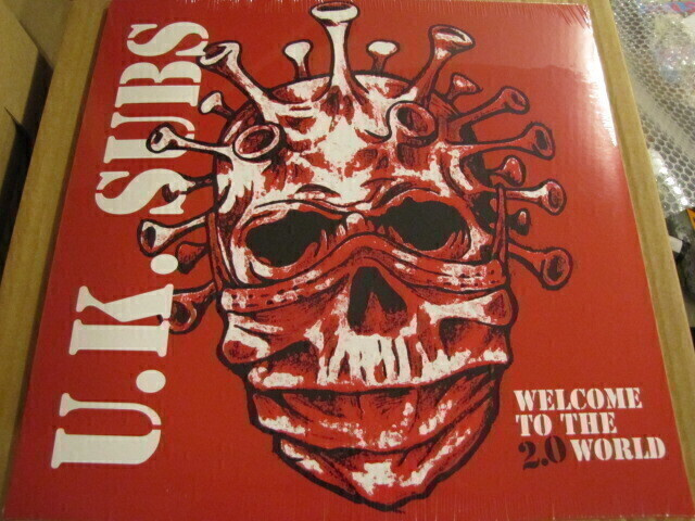 UK Subs Welcome to the 2.0 world LP  Pun kansi  2024