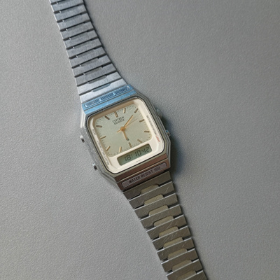 Citizen Ana-Digi 1980-luvun alusta Vintage-Citizen