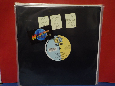 OUTKAST - HEY YA M-/EX- EU 2003 PRESS 12" PROMO SINGLE LP