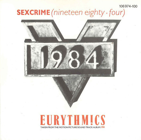 EURYTHMICS  ::  SEXCRIME  ::  VINYYLI 7"     1984