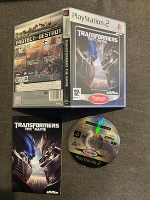 Transformers - The Game PS2 (Suomijulkaisu)