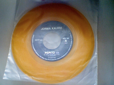 JORMA KALEVI :: PEPITO / MARINA :: KELTAINEN  VINYYLI 7"1989