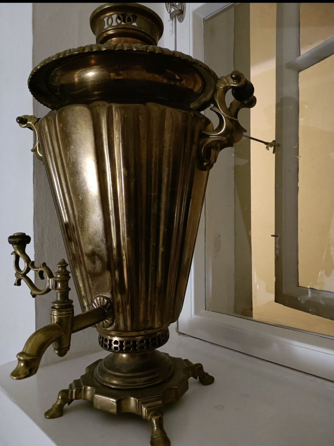 Antiikki Samovaari Venäjän Imperia 1800-luku