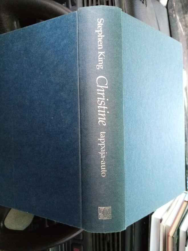 STEPHEN KING :  CHRISTINE TAPPAJA-AUTO ( SIS POSTIKULU )