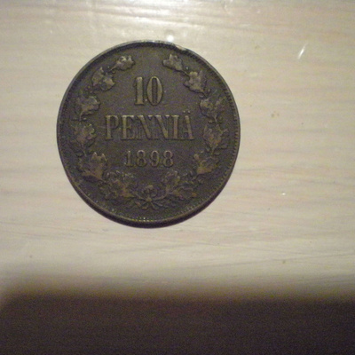 10 penniä 1898