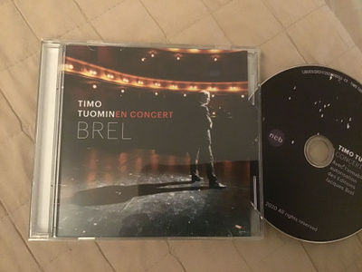 Timo Tuominen . En concert Brel CD