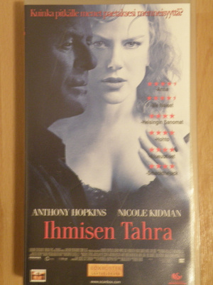 The Human Stain (Ihmisen tahra) VHS