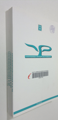 Yhteiskuntapolitiikka 1998 : vuosikerta 1-6