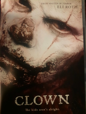THE CLOWN DVD (ELI ROTH SUOMIKANNET)