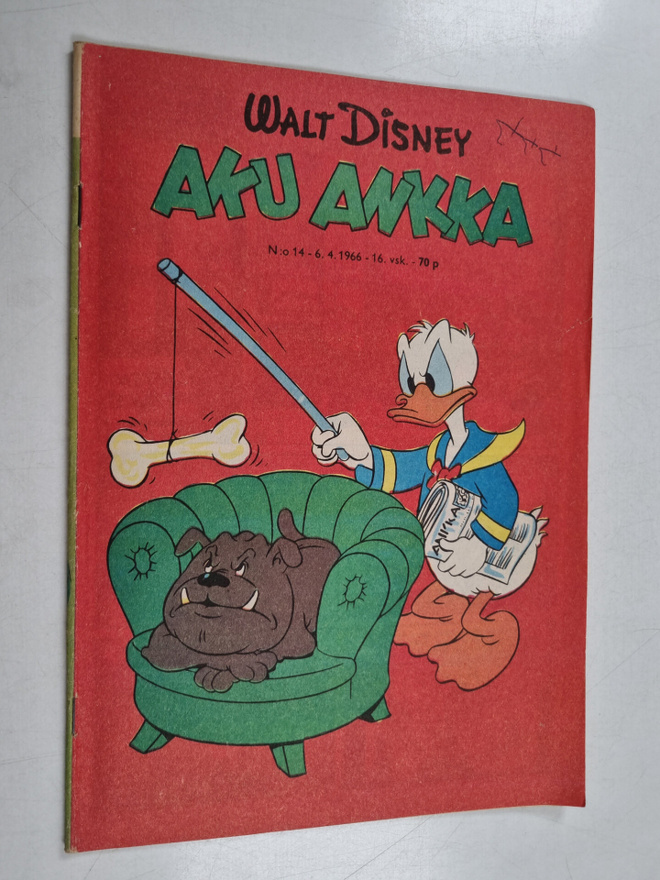 Walt Disney : Aku Ankka 14/1966