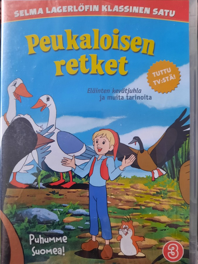 PEUKALOISEN RETKET 3 DVD  UUSI