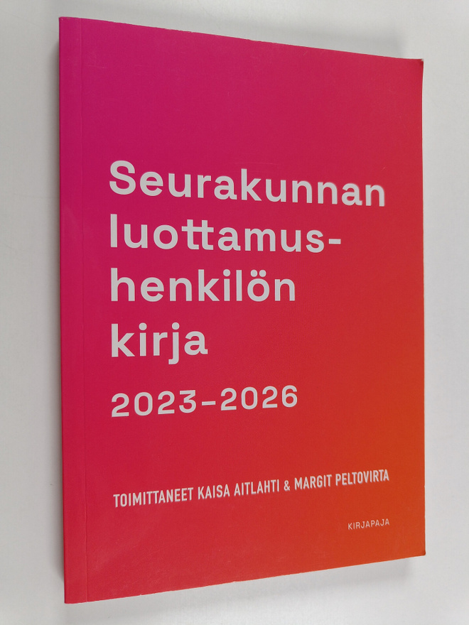 Seurakunnan luottamushenkilön kirja 2023-2026