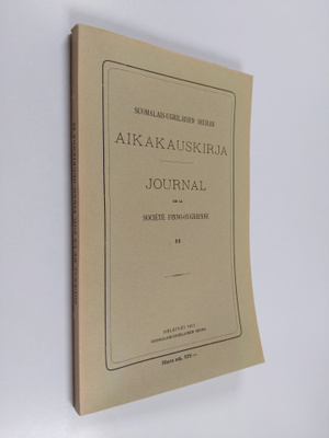 Suomalais-ugrilaisen seuran aikakauskirja 55