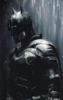 Batman sateessa (postikortti)