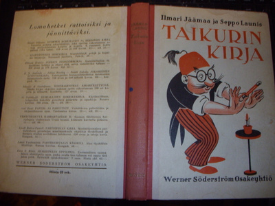 Jäämaa - Launis : Taikurin kirja ( 3 p. 1938 ) Sis. postikul