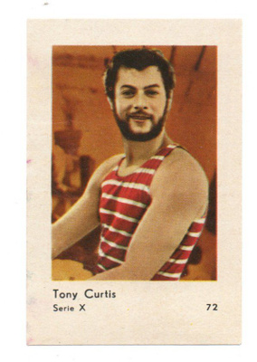 Purkkakuva Hellas Serie x n:o 72 YONY CURTIS