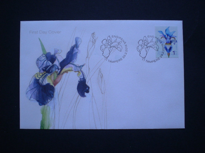 Vuoden 2016 FDC Siperiankurjenmiekka - LaPe 2414
