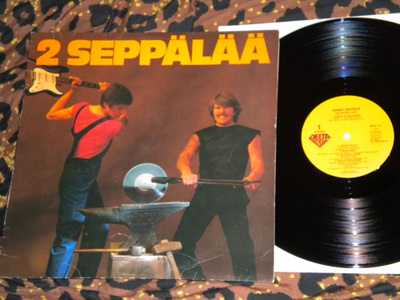 Jarmo Seppälä / Jorma Seppälä & Seikkailijat - LP 1978 EX-