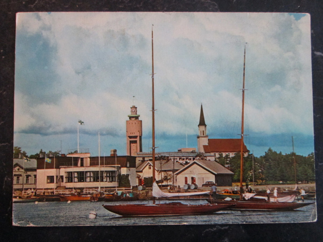 KULKENUT -74 HANKO PURJEHDUSPAVILJONKI VESITORNI KIRKKO