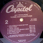 JAY FERGUSON  ::  TERMS AND CONDITIONS :: VINYYLI  LP 1980 - pikkukuva 4