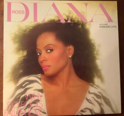 DIANA ROSS:” Why Do Fools Fall In Love”, vinyyli lp