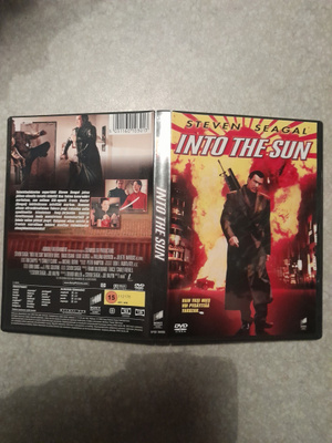 Into the sun dvd,steven seagal