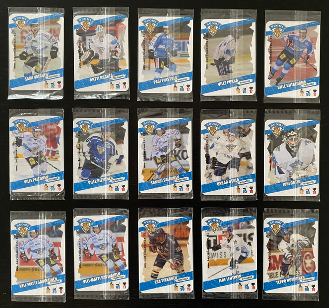13-14 Leijonakortit promopusseja avaamattomia