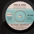Single SIMO ja SPEDE /  SIMO SALMINEN - pikkukuva 2