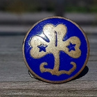 Kuuluisa Partio merkki Wagggs. Halkaisija - 19 mm. Emalinen. - pikkukuva 1