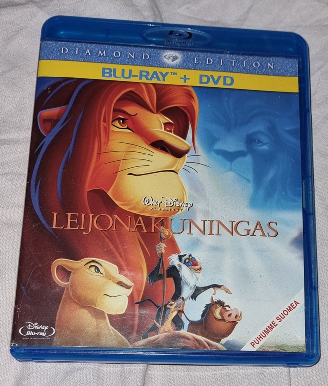 BLU-RAY Leijonakuningas Disney FI
