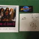 ARMY OF LOVERS KOKO BÄNDIN NIMIKIRJOITUKSET - pikkukuva 1