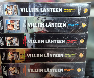 Villiin länteen Koko sarja -DVD
