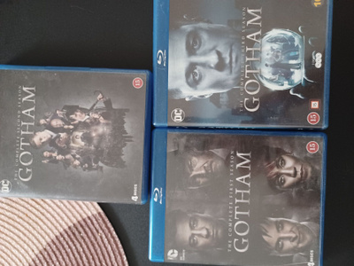 Gotham kaudet 1-3 blu-ray