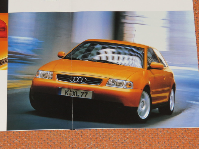 1996 Audi A3 esite -  KUIN UUSI - 16 sivua