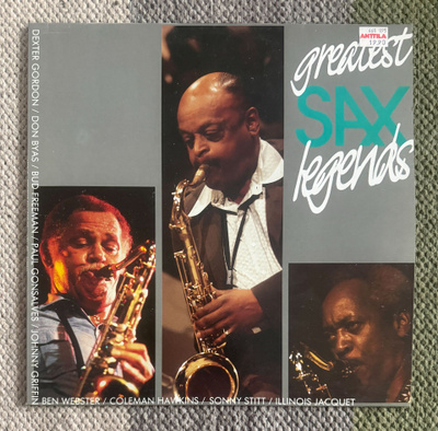 GREATEST SAX LEGENDS (LP) 1980 (VUOSI ARVAUS)